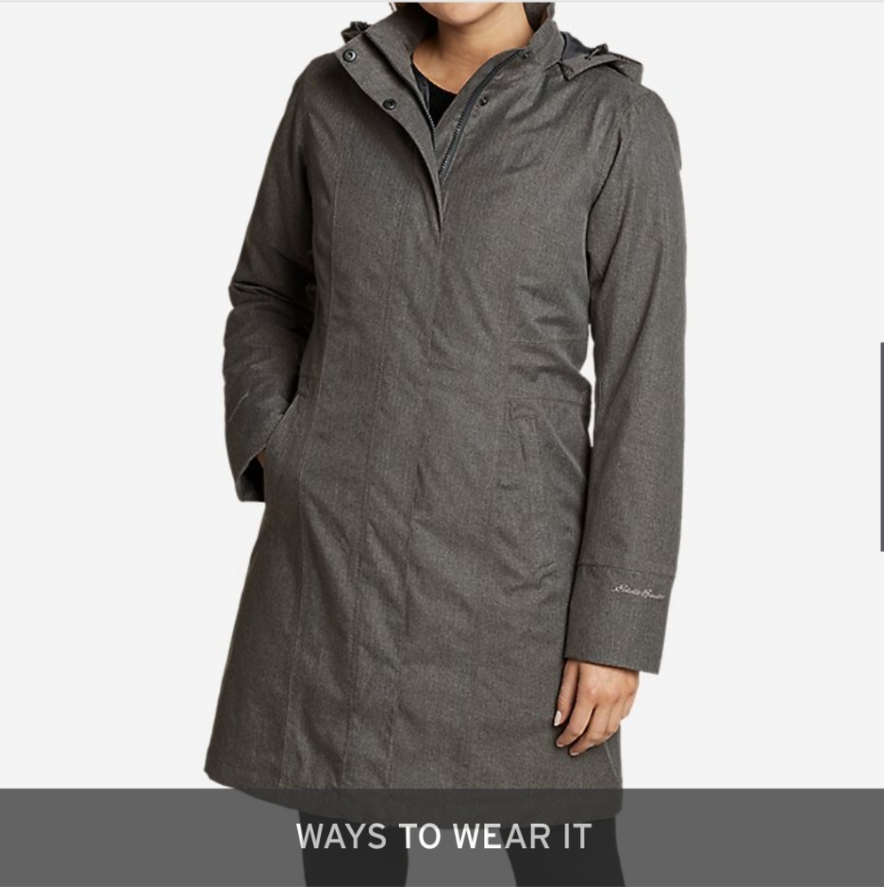 Eddie Bauer Girl On the Go Trenchcoat